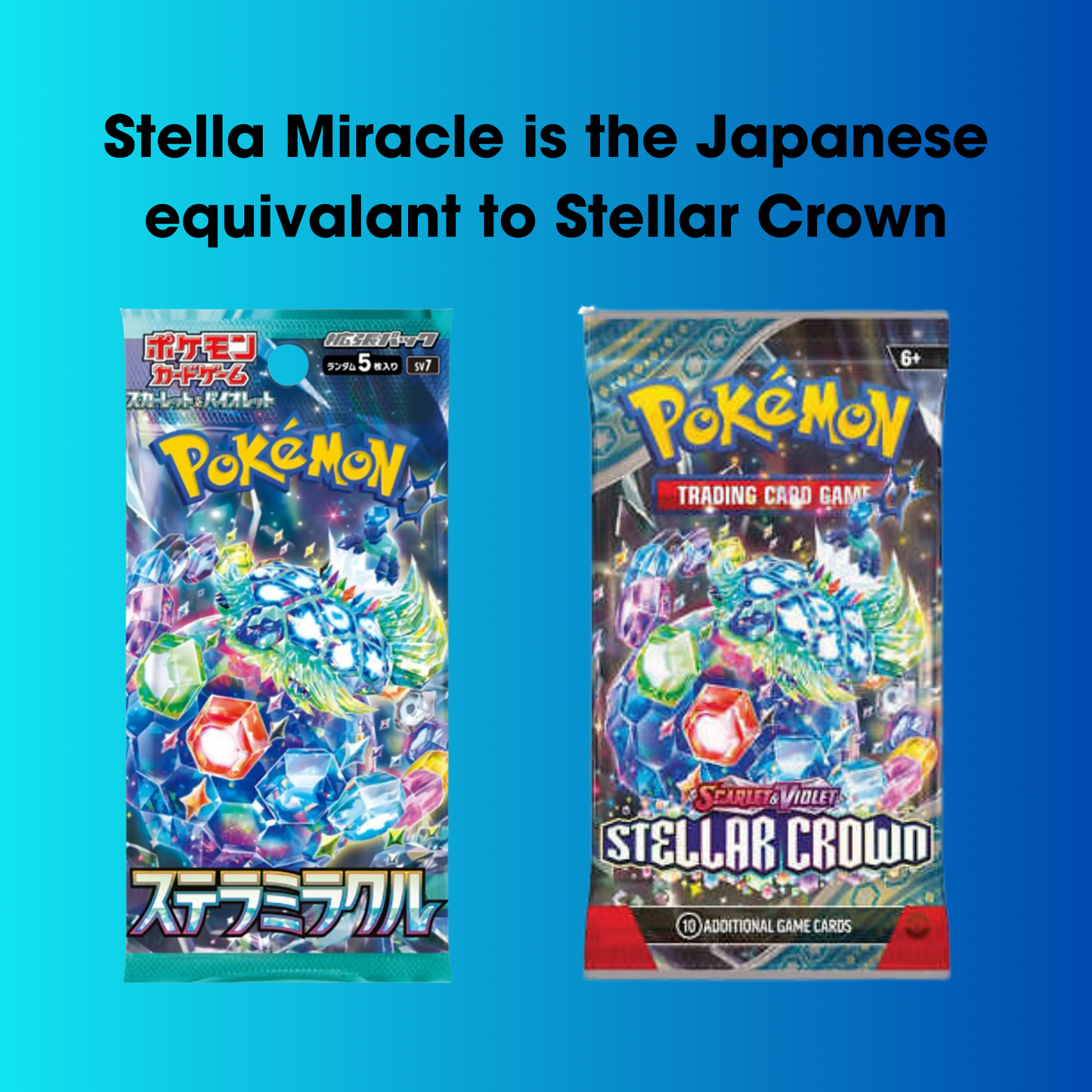 Pokemon Stellar Miracle Booster Pack (Japanese) - SV7