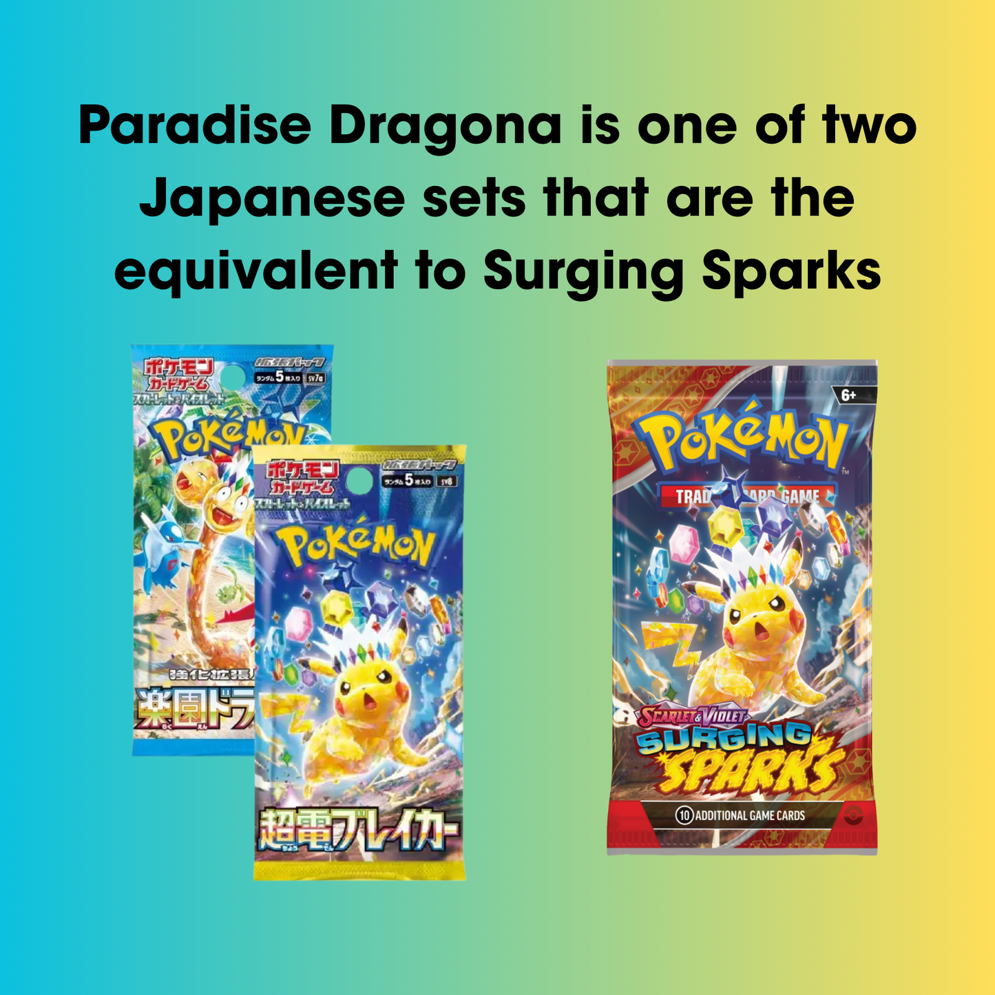 Pokemon Paradise Dragona Booster Box (Japanese) - SV7a