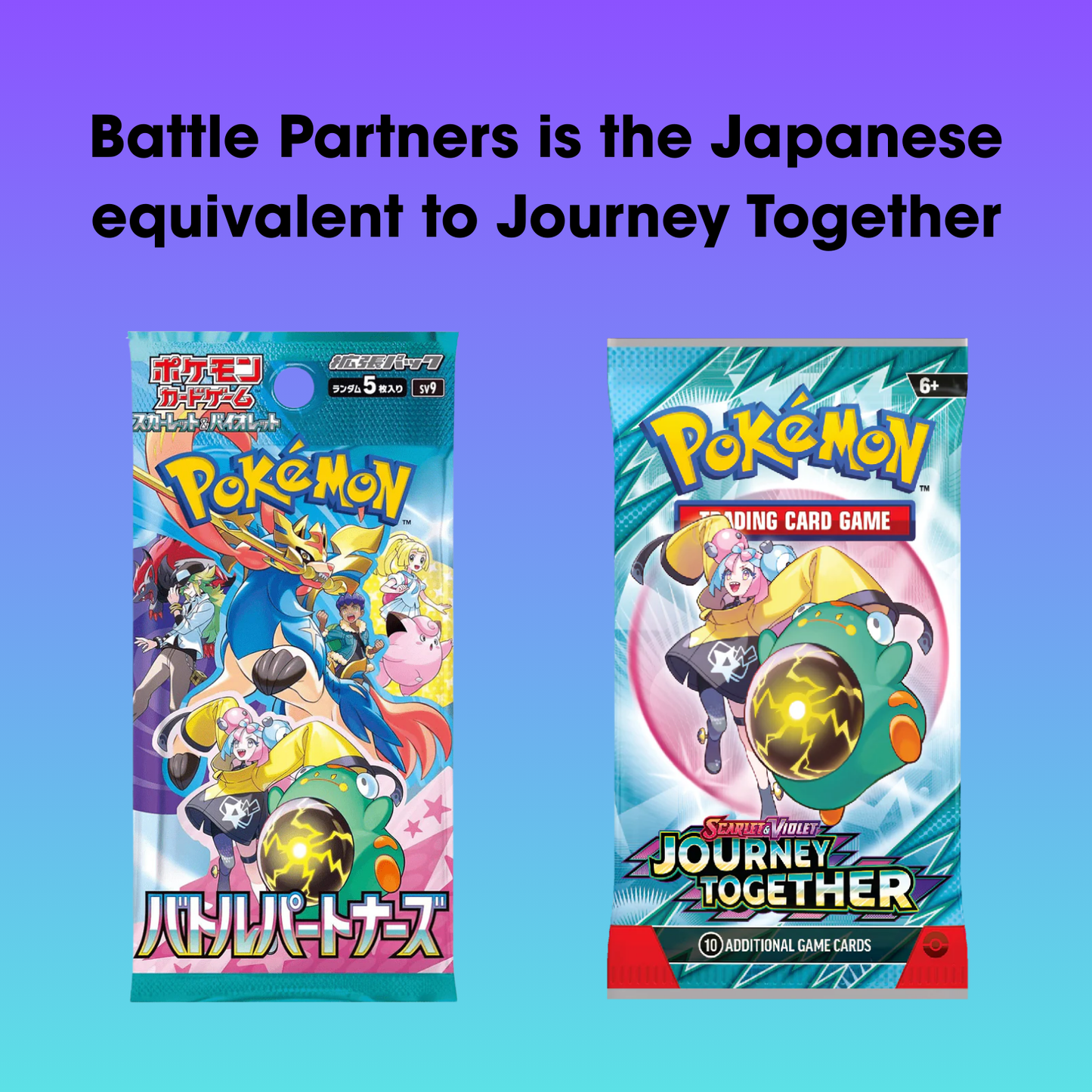 Pokemon Battle Partners Booster Box (Japanese) - SV9
